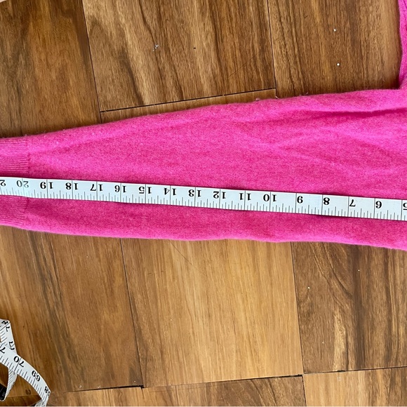 Talbots Vibrant Pink Cable Knit Sweater - Picture 8 of 8